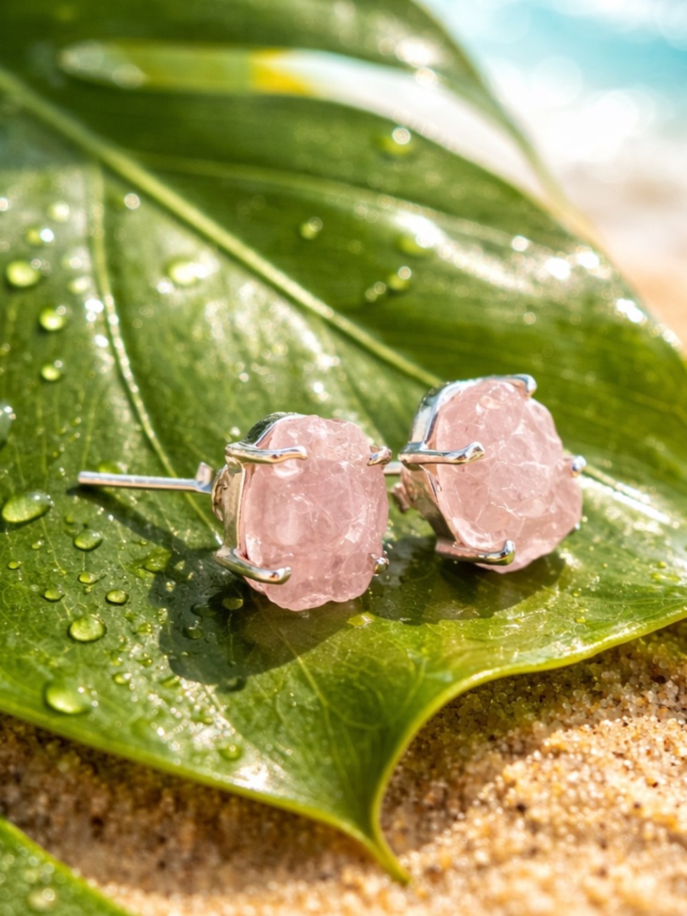 Morganite Earrings - Picture 9 of 13